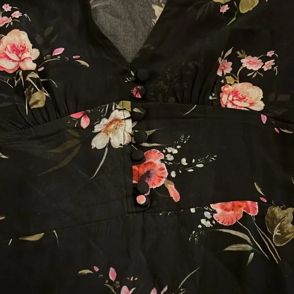 💝🌸💜 GORGEOUS ZARA FLORAL DRESS - Picture 5 of 6